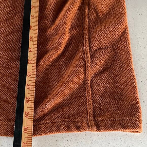 Mountain Hardwear Burnt Orange 1/4 Zip Sweatshirt Sweater Mens XL - Picture 9 of 9